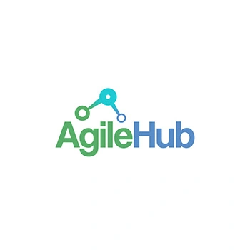 Logo de AgileHub - cliente de Red Hustle