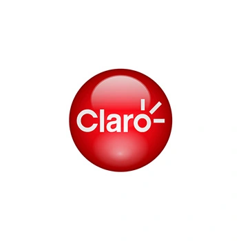 Logo de Claro - cliente de Red Hustle