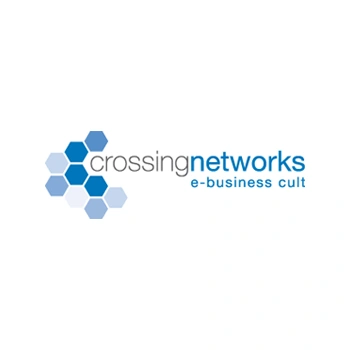 Logo de Crossing Networks - cliente de Red Hustle