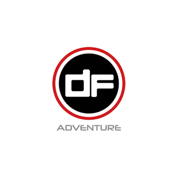 Logo de DF Adventure - cliente de Red Hustle