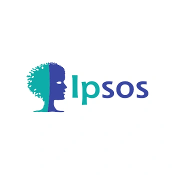 Logo de Ipsos - cliente de Red Hustle