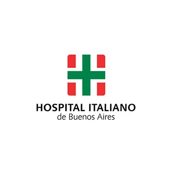 Logo de Hospital Italiano - cliente de Red Hustle