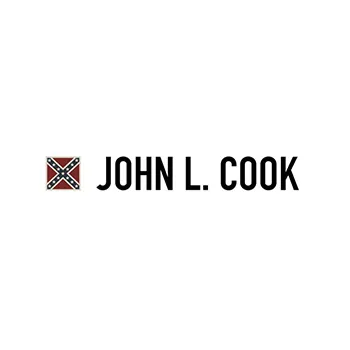 Logo de John L Cook - cliente de Red Hustle