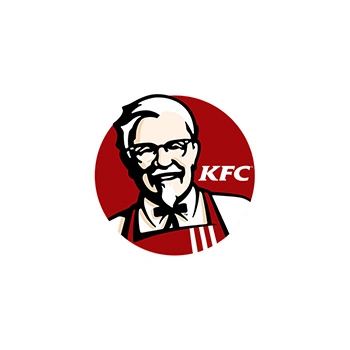 Logo de Kentucky Fried Chicken - cliente de Red Hustle