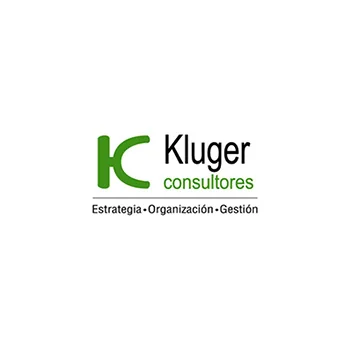Logo de Kluger - cliente de Red Hustle