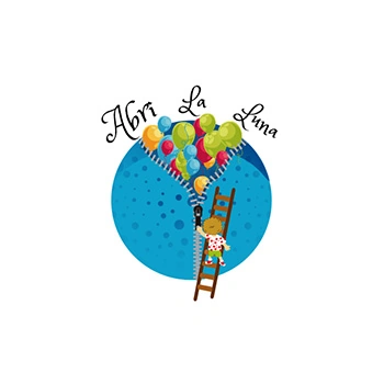 Logo de Abri la Luna - cliente de Red Hustle