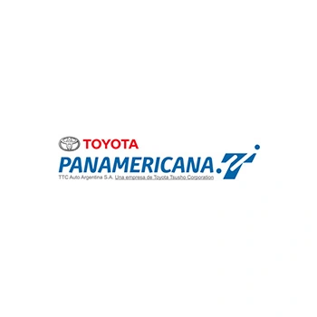 Logo de Toyota Panamericana - cliente de Red Hustle