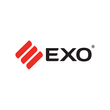 Logo de EXO - cliente de Red Hustle