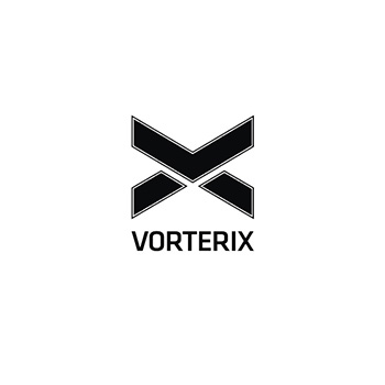 Logo de Vorterix - cliente de Red Hustle